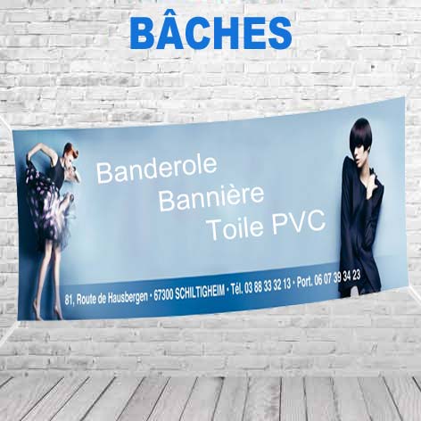1 Bâche ECO laminée mate 510g 120.0 x 80.0 cm Quadri Avec oeillets Ext Sans BAT 1 Bâche ECO laminée mate 510g 120.0 x 80.0 cm Quadri Avec oeillets Ext Sans BAT
