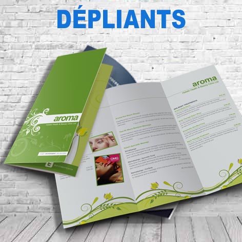 750 Dépliants Format ouvert A6: 10.5 x 14.8 cm 1 Pli 250g CB Quadri R°-V° Sans BAT 750 Dépliants Format ouvert A6: 10.5 x 14.8 cm 1 Pli 250g CB Quadri R°-V° Sans BAT
