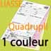 LIASSES AUTOCOPIANTES A4 1 coul