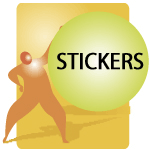 impression sticker