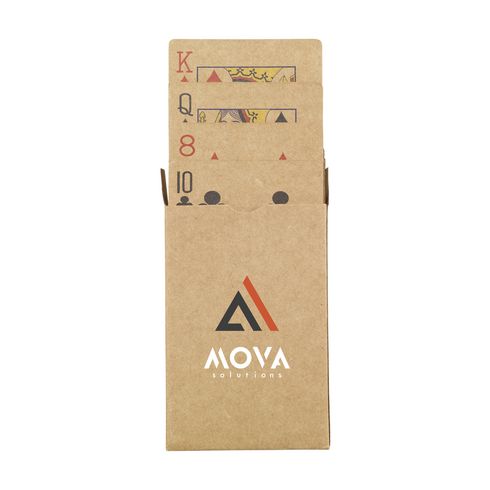 Jeux de 52 cartes en kraft recyclé