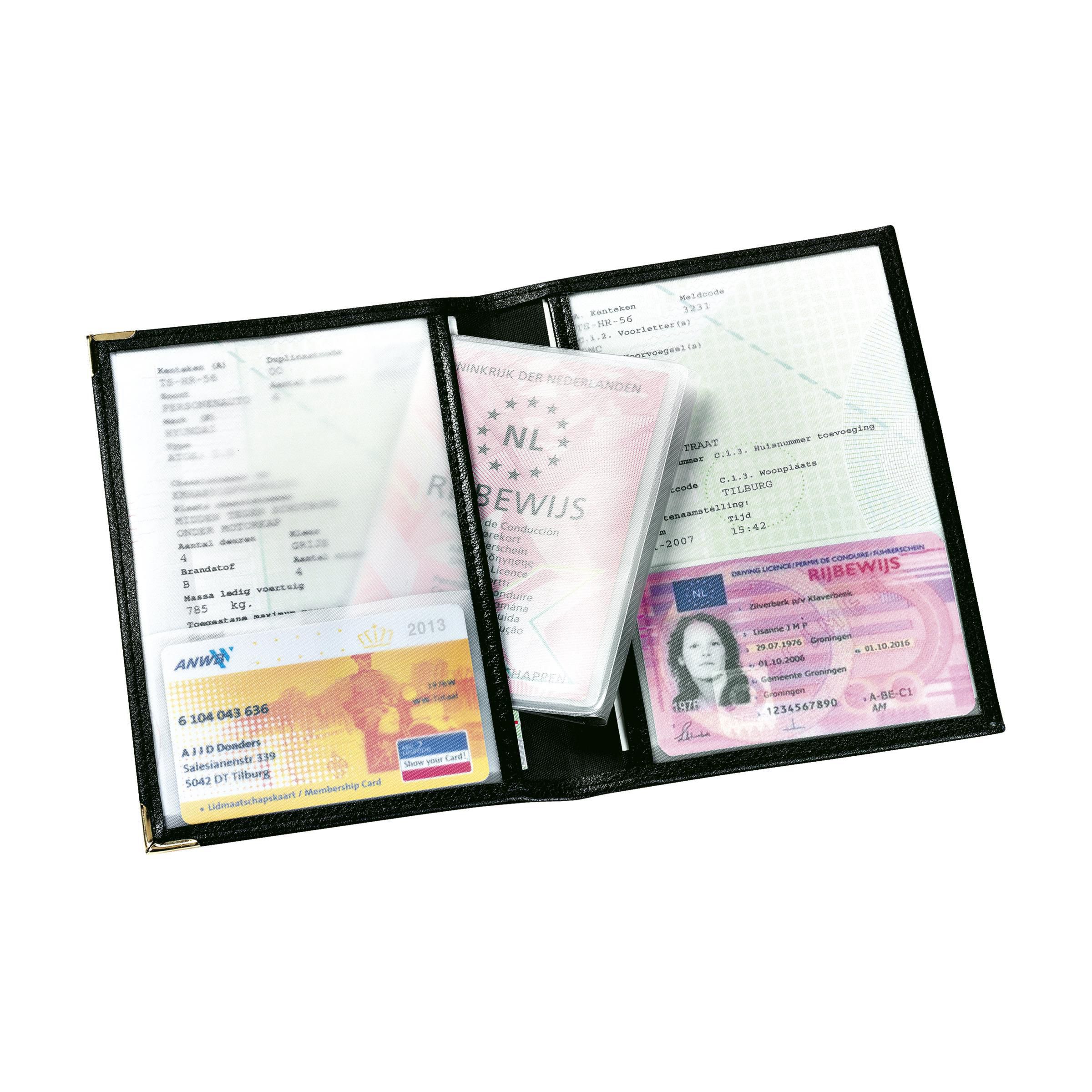 Car étui de protection pour papiers de voiture