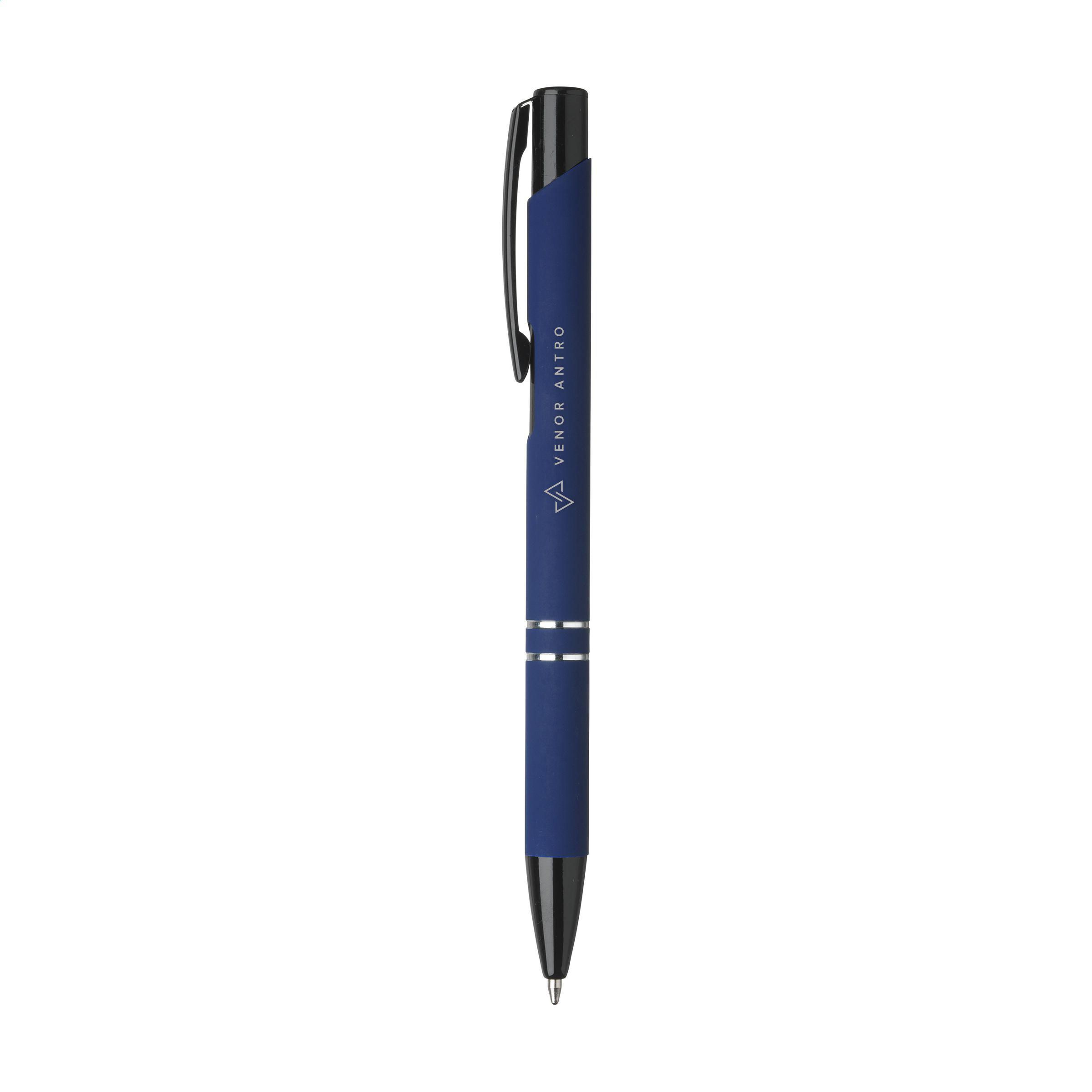 Ebony Rubberised stylo