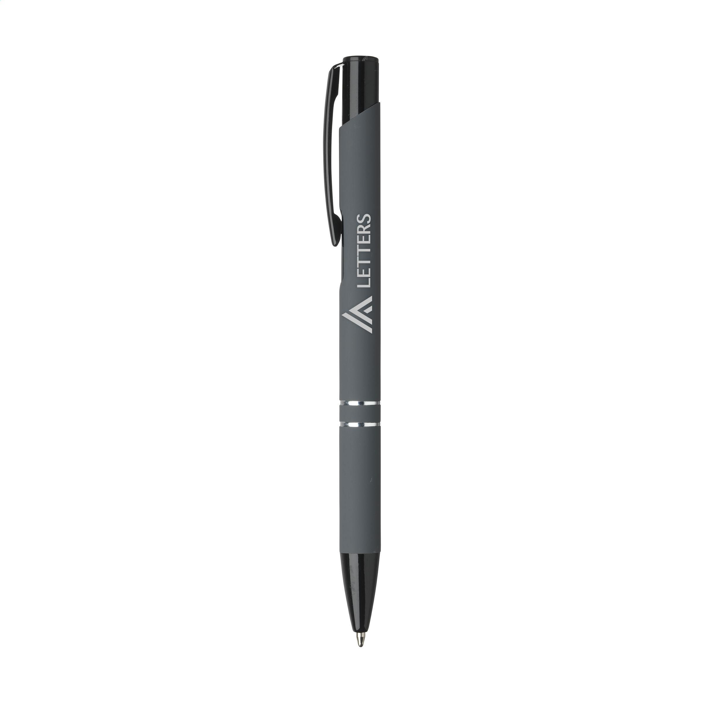 Ebony Rubberised stylo