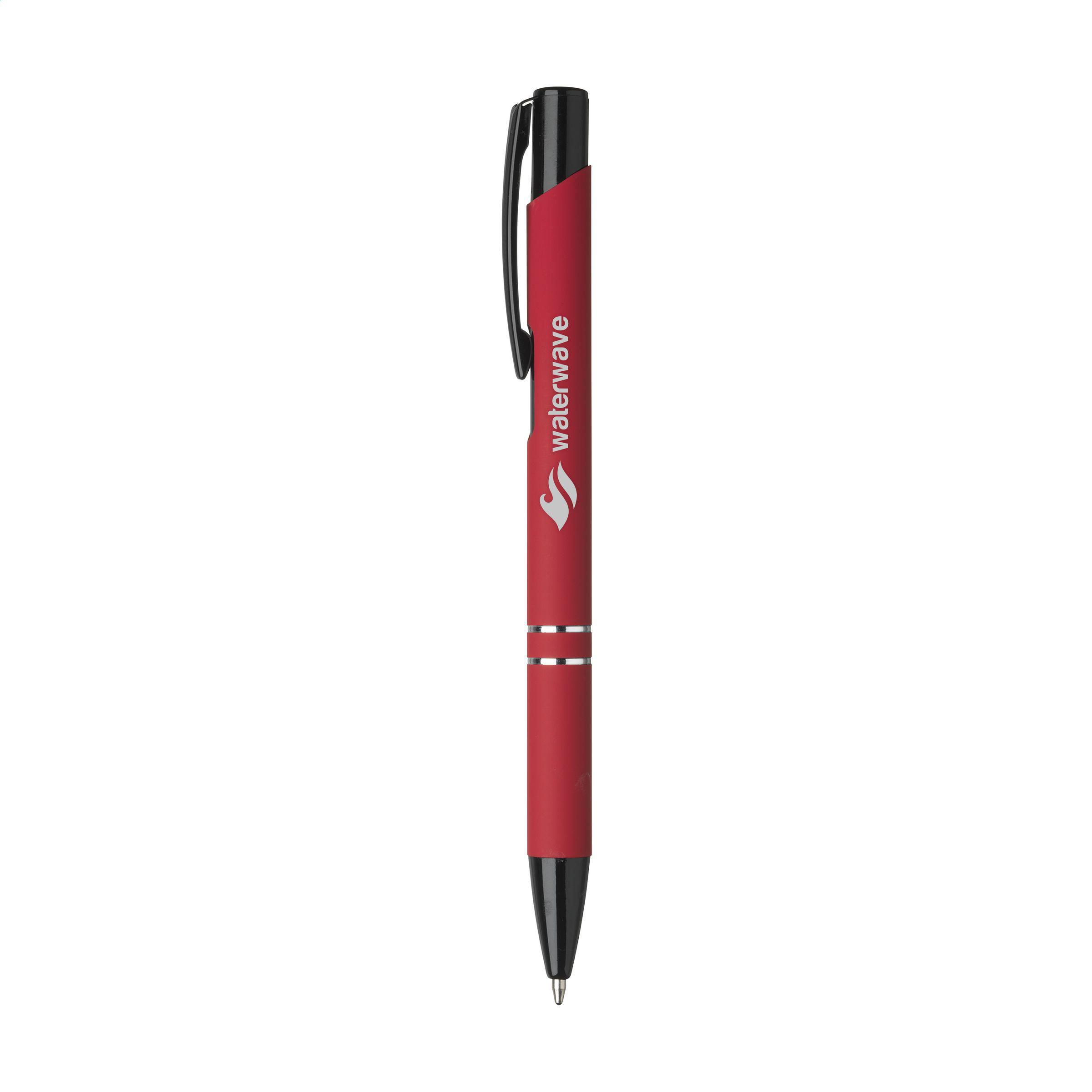 Ebony Rubberised stylo